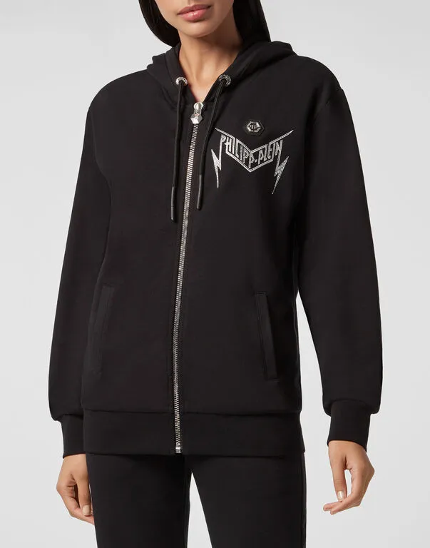Logo Details Casual Jacket