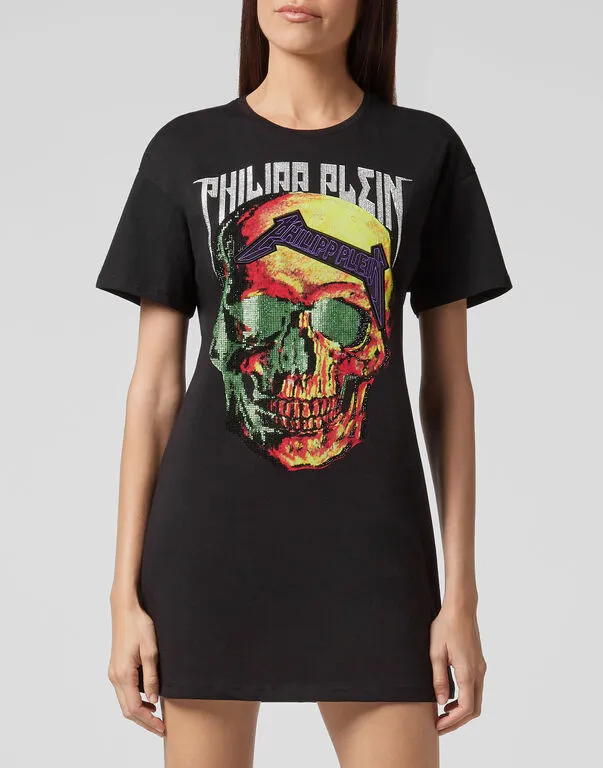 Logo Details T-Shirt Dress