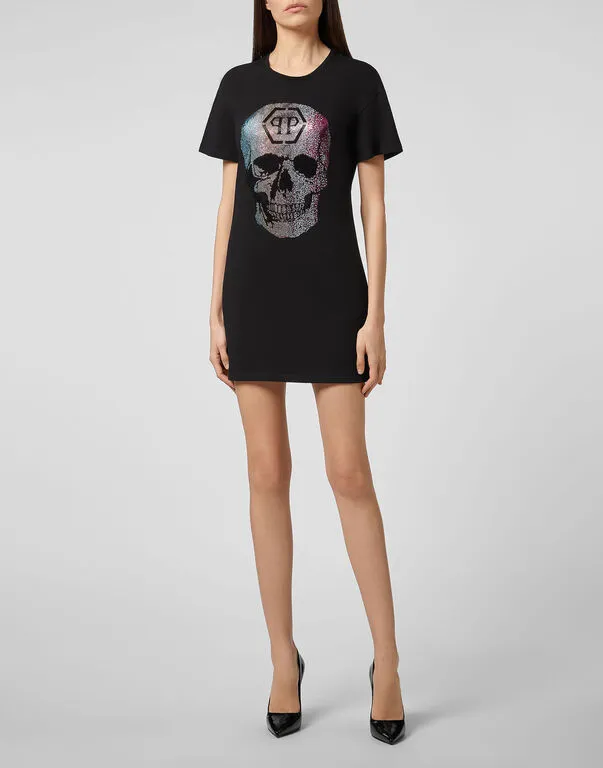 Logo Details T-Shirt Dress
