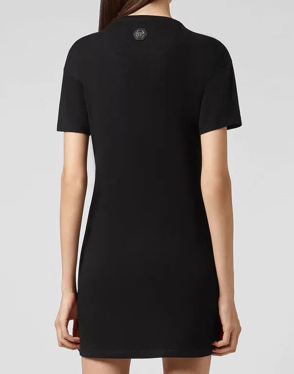 Logo Details T-Shirt Dress
