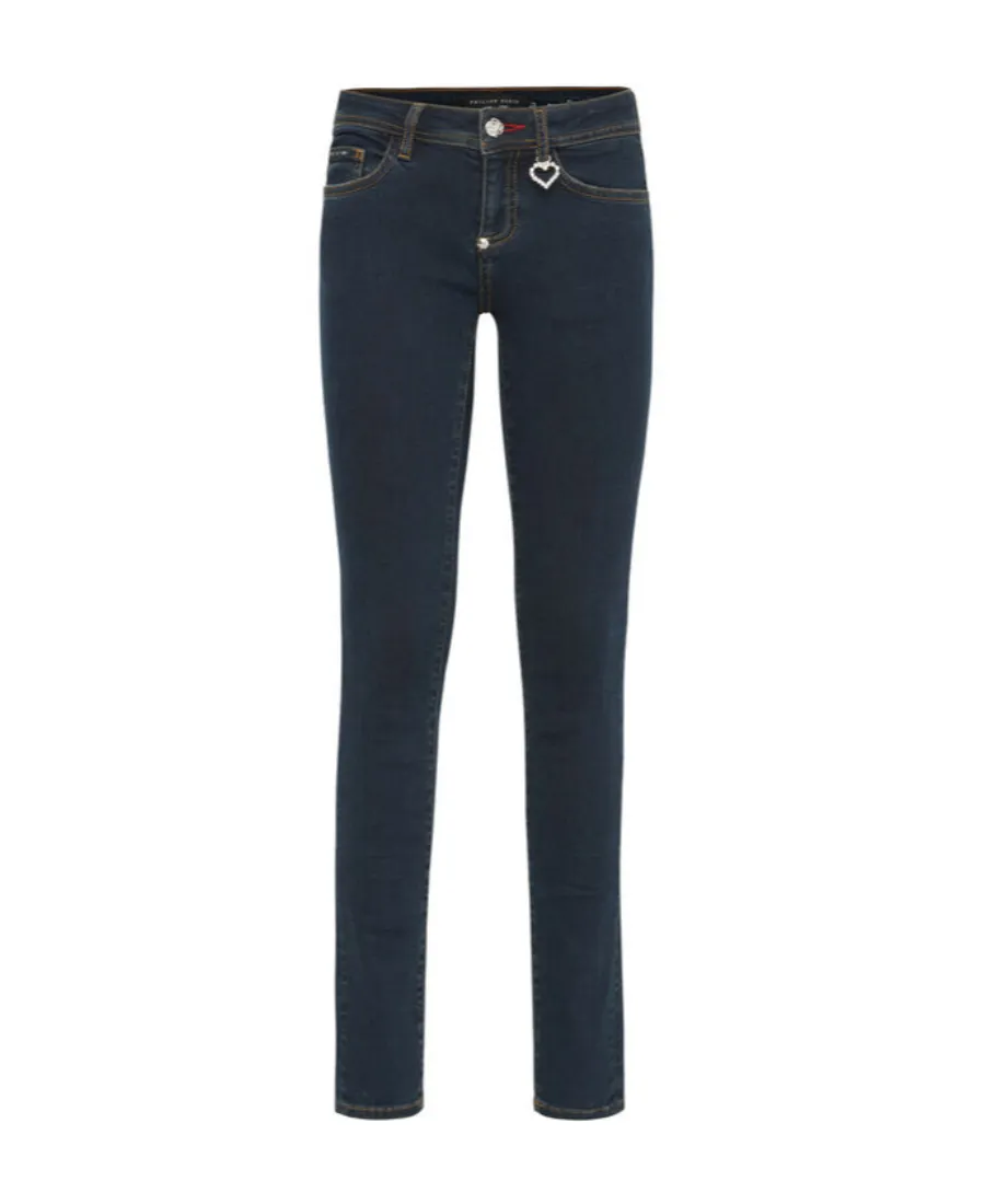 Logo Details Jeans