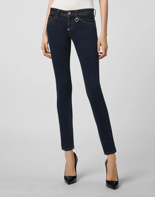 Logo Details Jeans