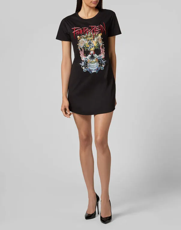 Logo Details T-Shirt Dress