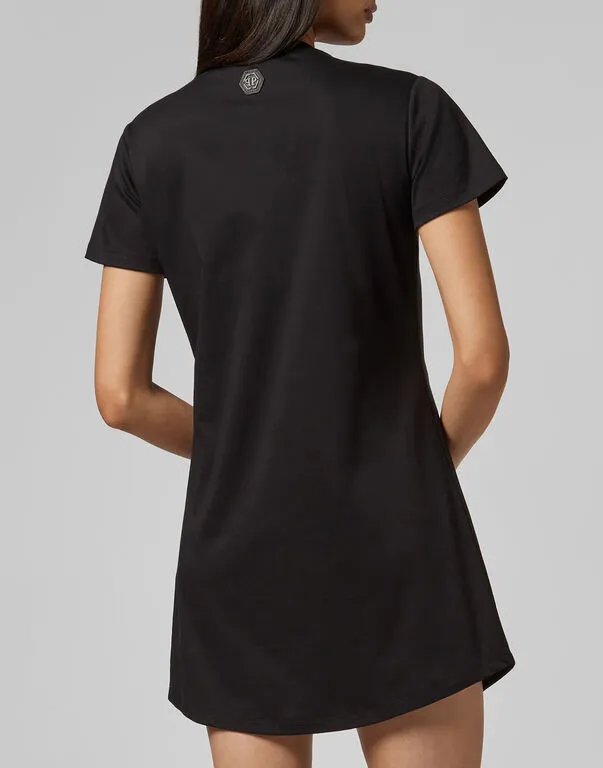 Logo Details T-Shirt Dress