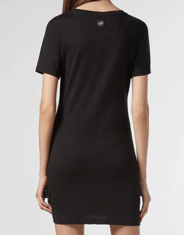 Logo Details T-Shirt Dress