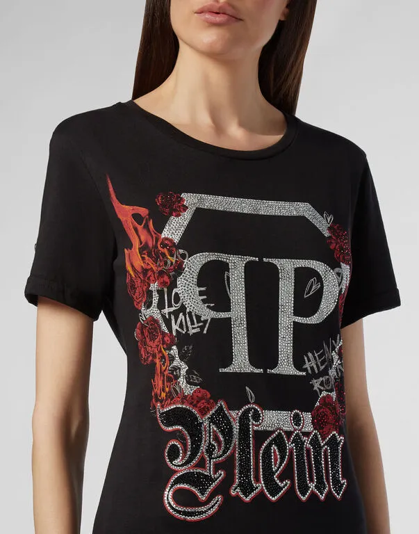 Logo Details T-Shirt Dress