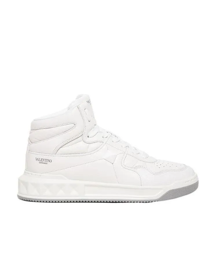 Valentino Garavani One Stud Mid-Top Sneakers
