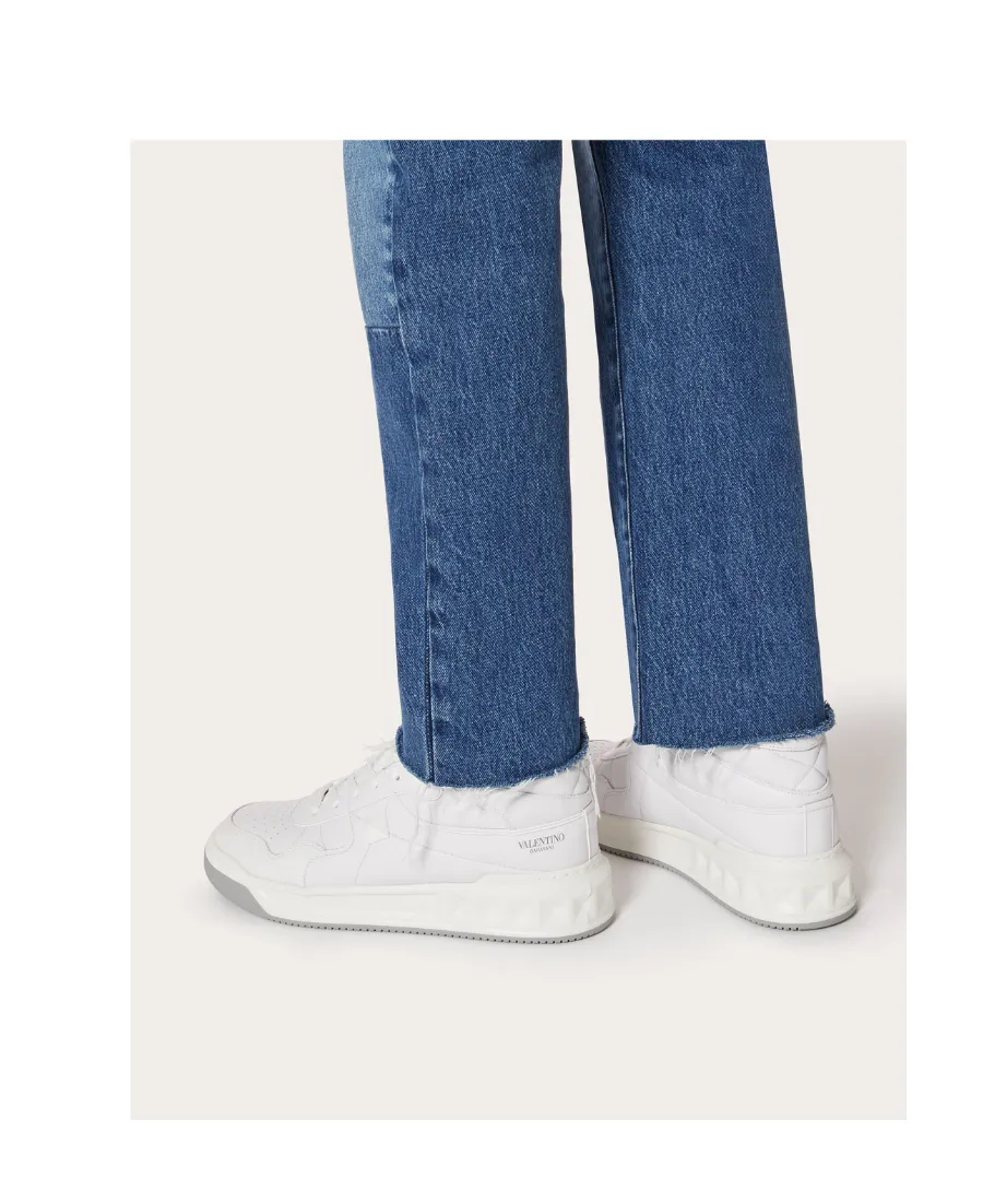 Valentino Garavani One Stud Mid-Top Sneakers