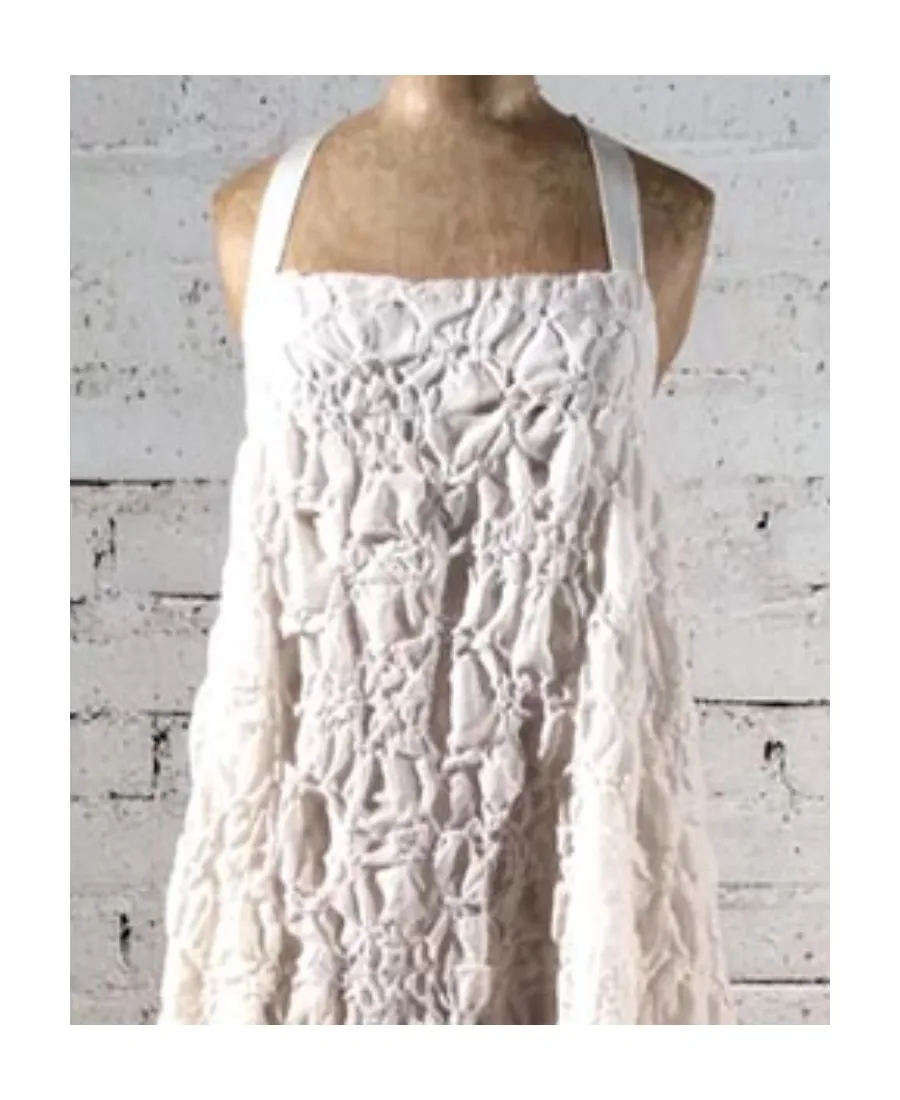Pleated Halter Dress