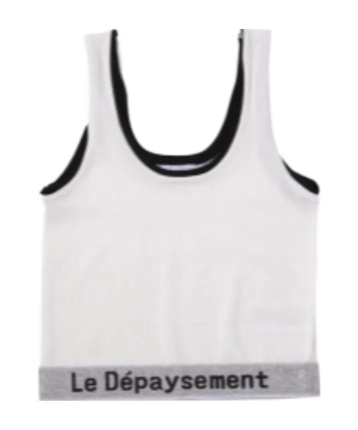 Printed Logo Vest
