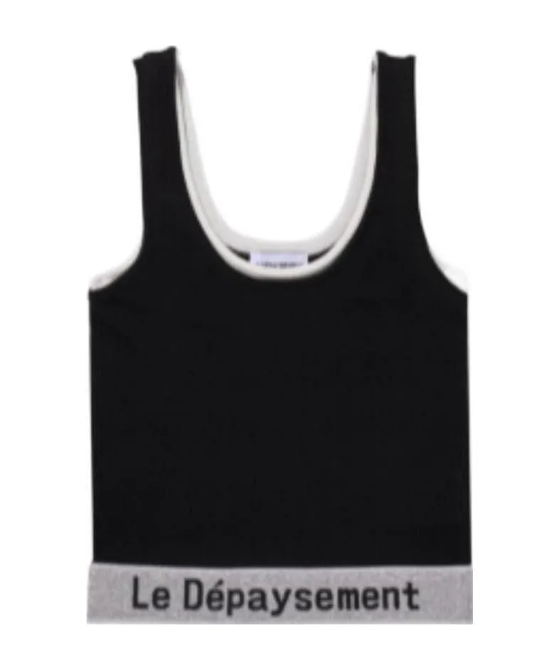 Printed Logo Vest