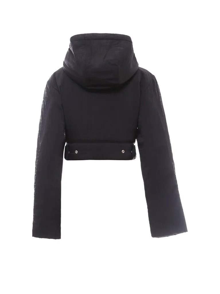 Gg Padded Cropped Jacket