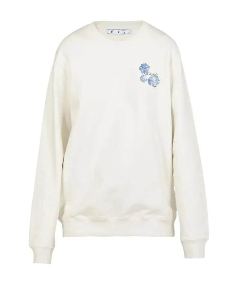 Off-White Arrows Print Crewneck Sweatshirt