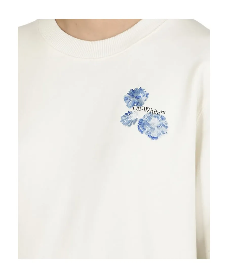 Off-White Arrows Print Crewneck Sweatshirt