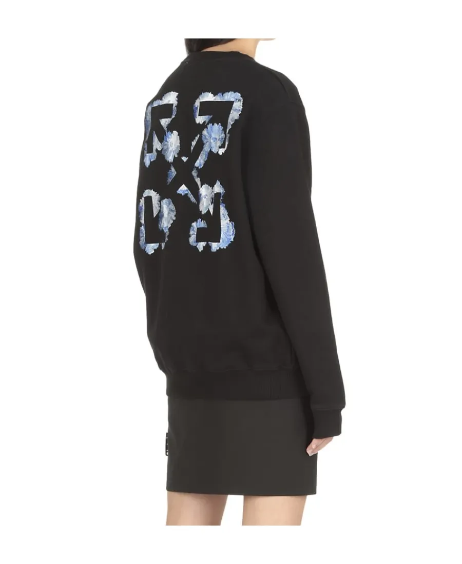 Off-White Arrows Print Crewneck Sweatshirt