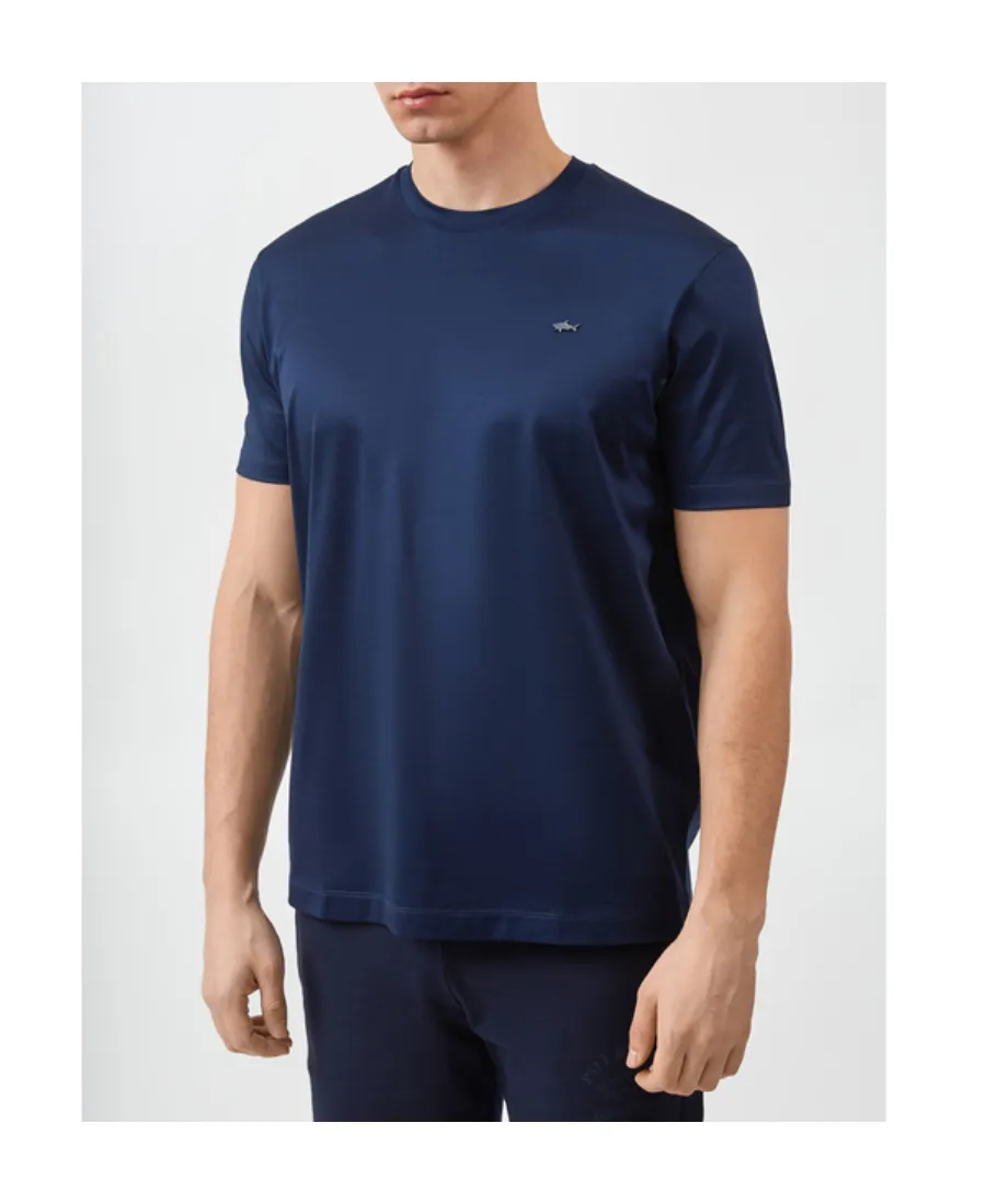 Short Sleeve Embroidered Logo T-Shirt