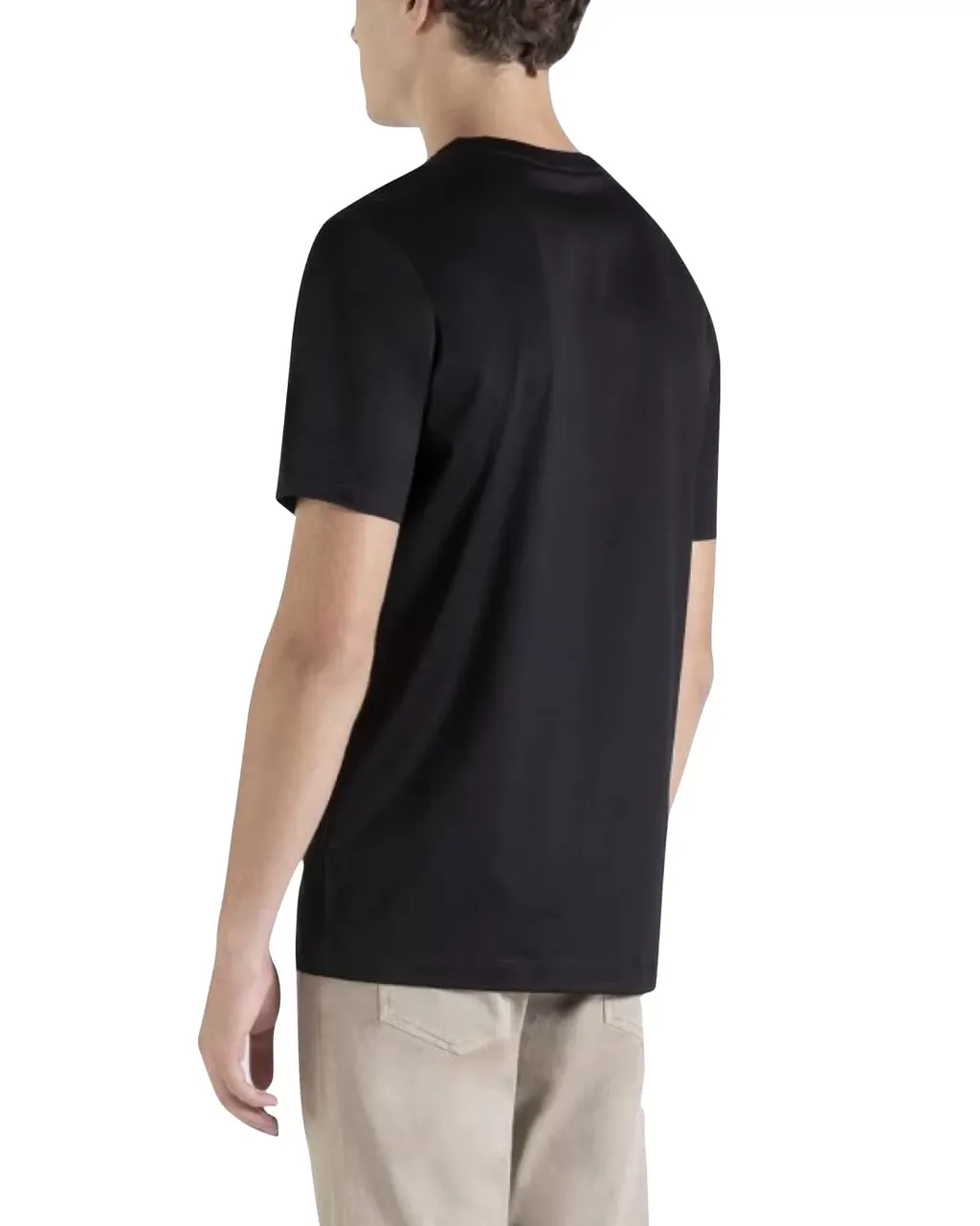 V-Collar Short-Sleeved T-Shirt