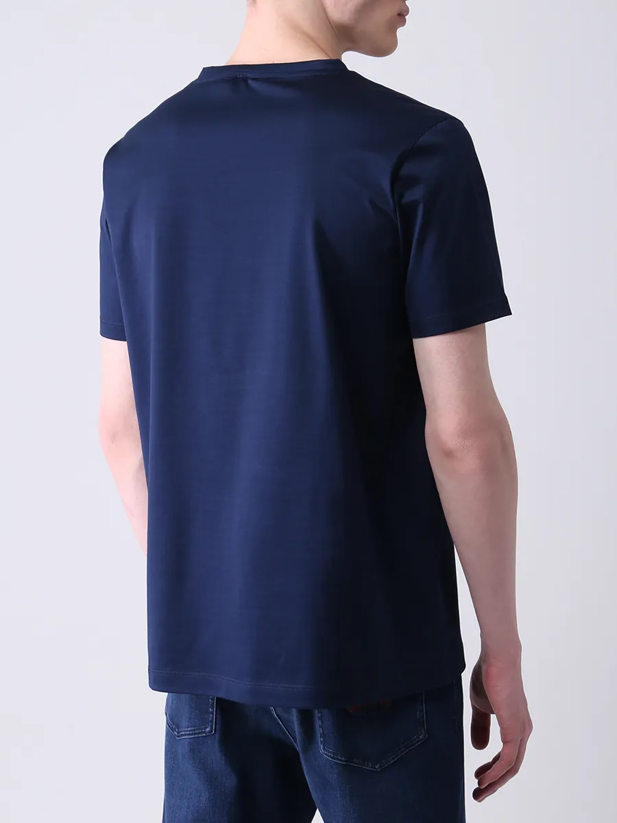V-Collar Logo T-Shirt
