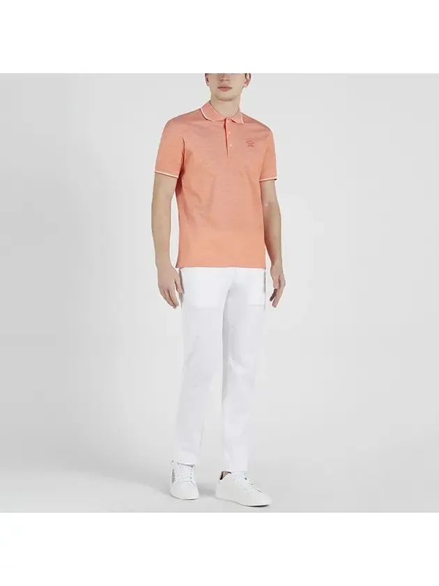 Logo Embroidered Polo Shirt