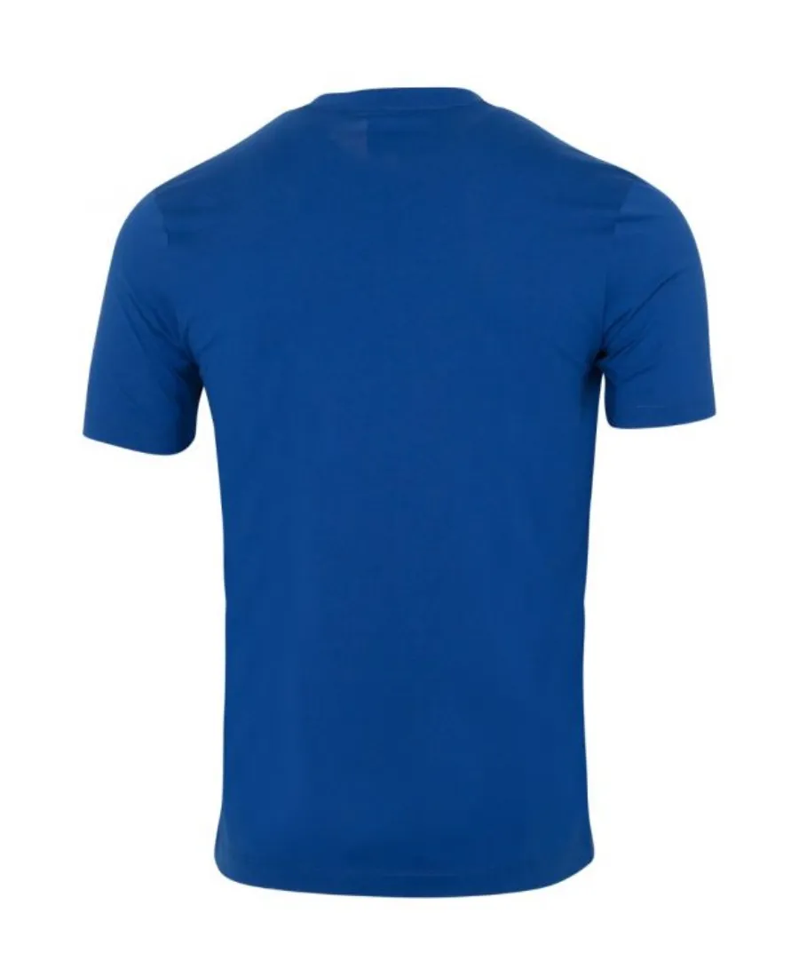 Round Collar Embossed T-Shirt
