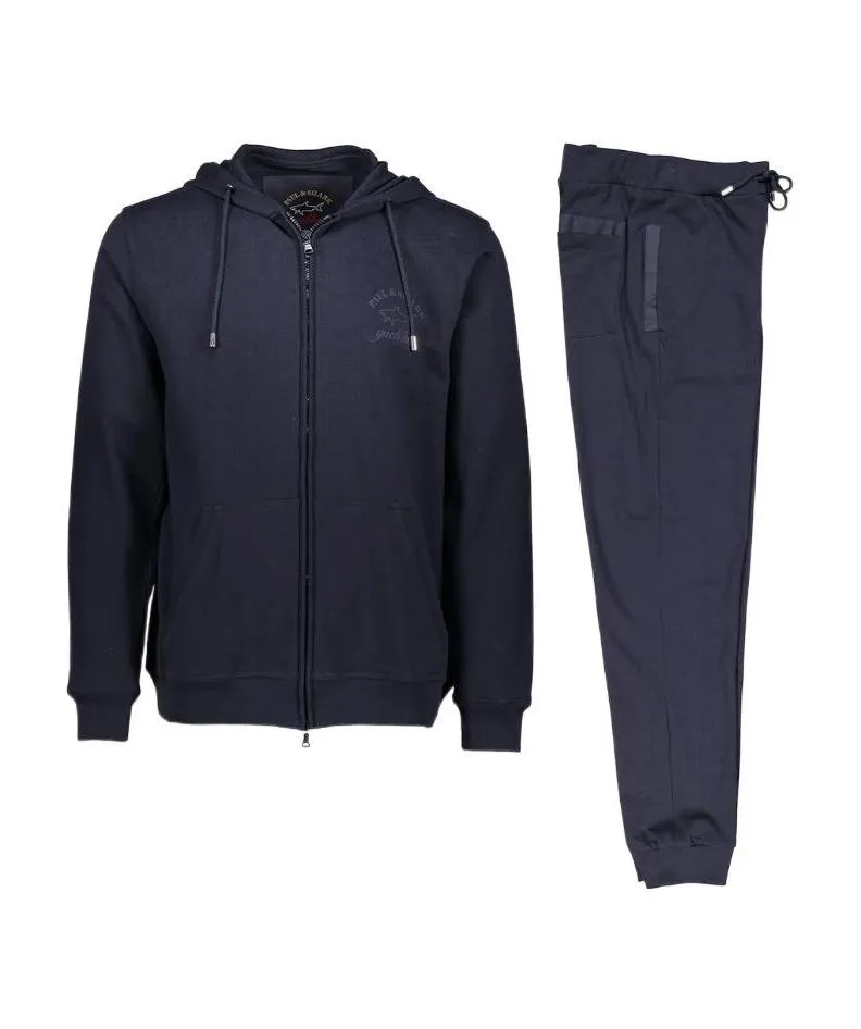 Navy Blue Casual Jacket Sportswear Suit