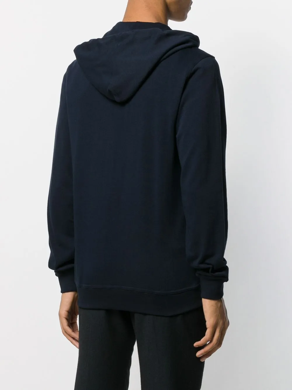 Logo Printed Hooded Casual Jacket