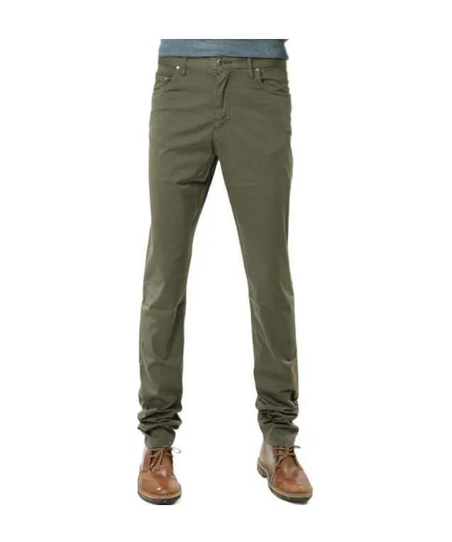 Five-Pocket Stretch-Cotton Pants