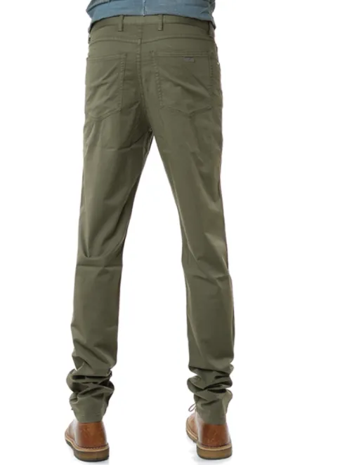 Five-Pocket Stretch-Cotton Pants