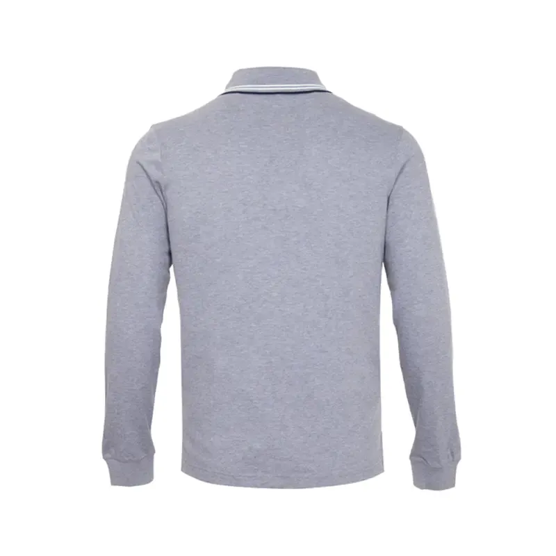 Long-Sleeved Polo Shirt