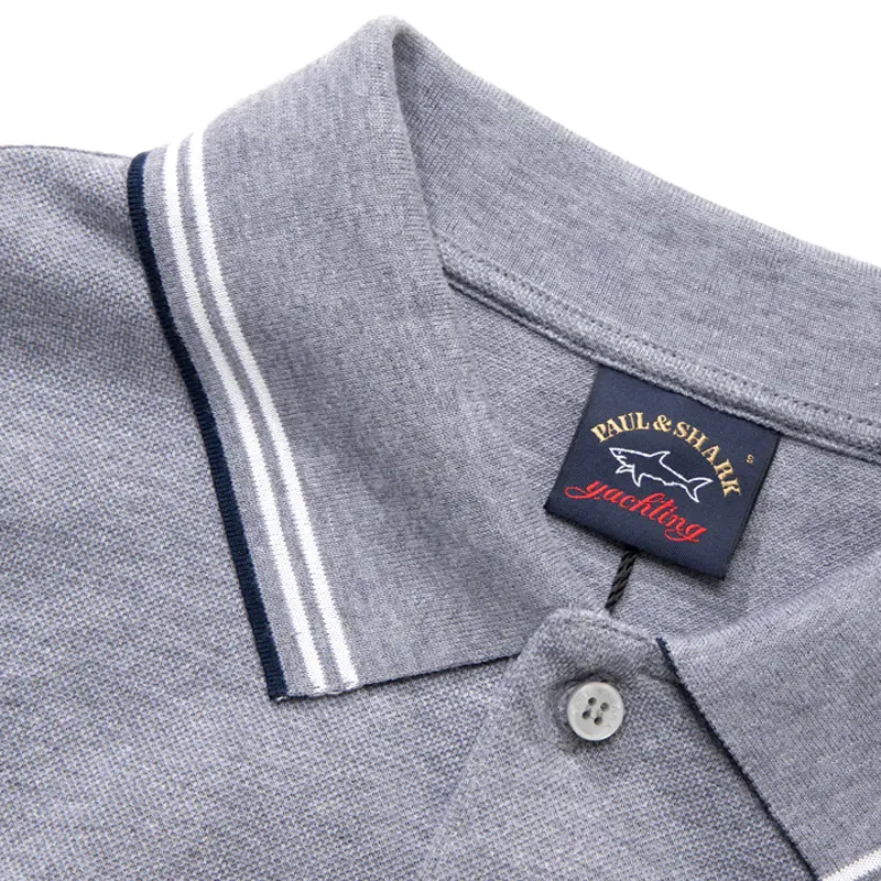 Long-Sleeved Polo Shirt