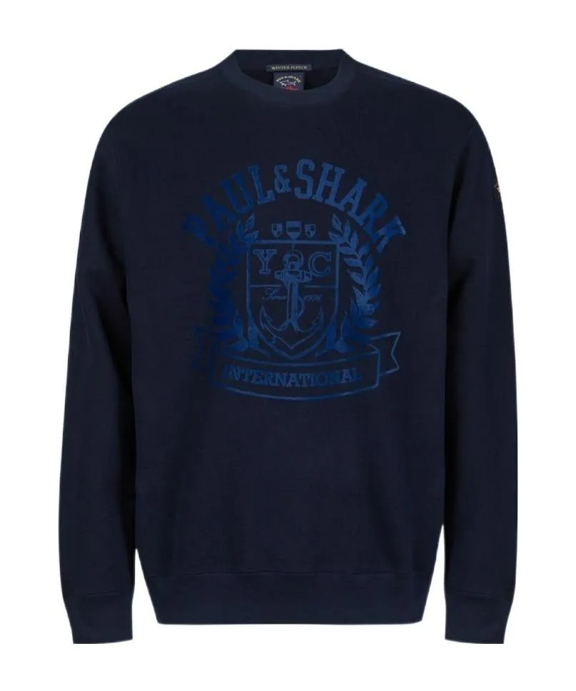 Round Collar Long Sleeve Sweater