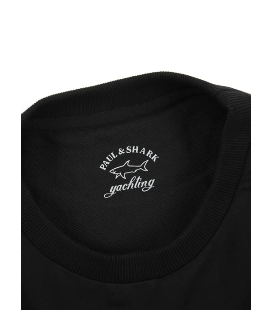 Round Collar Logo Sweater