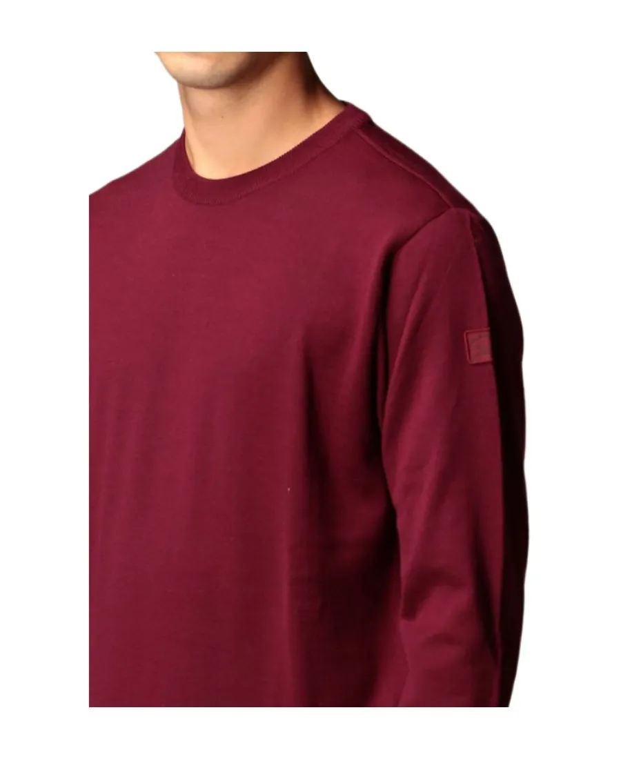 Round-Necked Logo Pullover