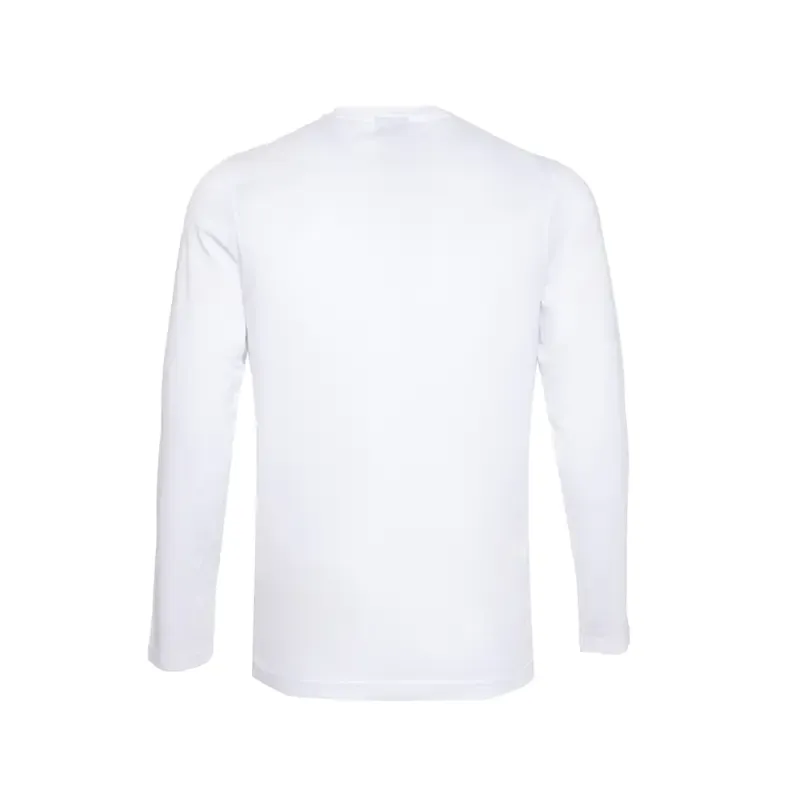T-Shirt With Round Neck And Long Sleeves