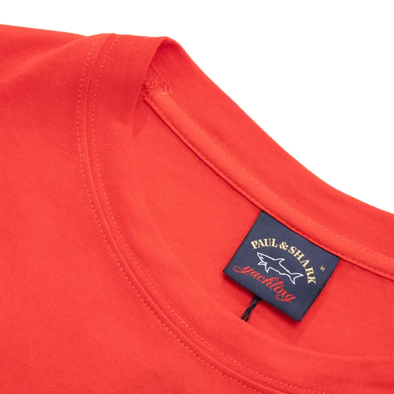 T-Shirt With Round Neck And Long Sleeves