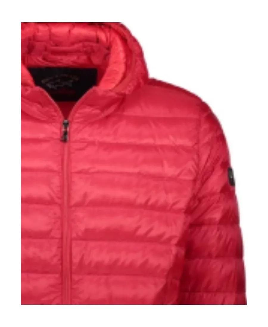Hooded Quilted Down Jacket