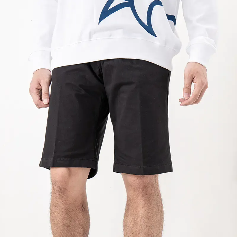 Straight Slim-Fitting Shorts