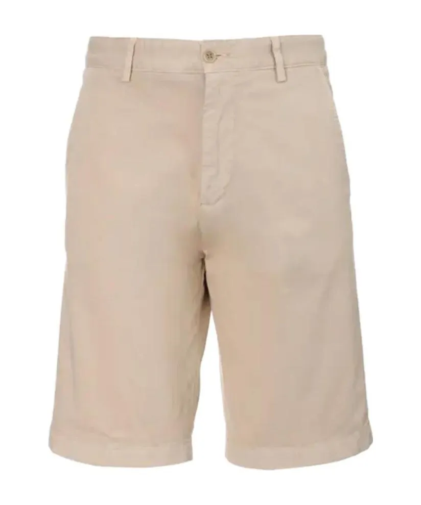 Straight Slim-Fitting Shorts