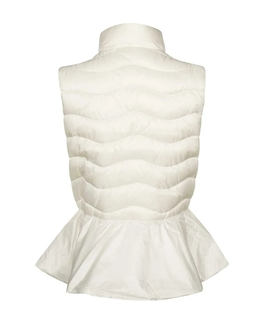 Flare-Hem Quilted Jacket
