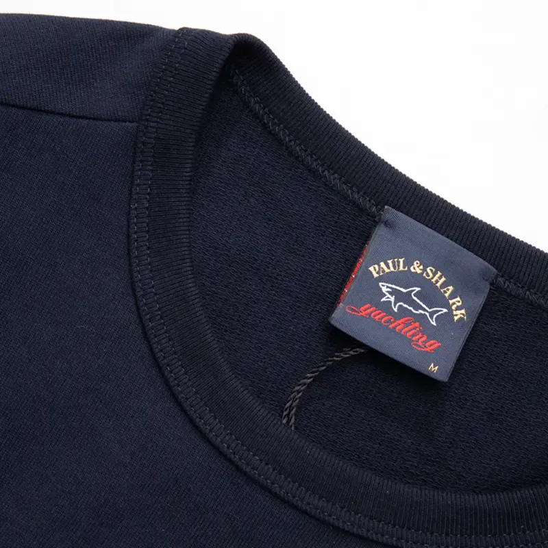 Round-Collar Long-Sleeve Hoodie