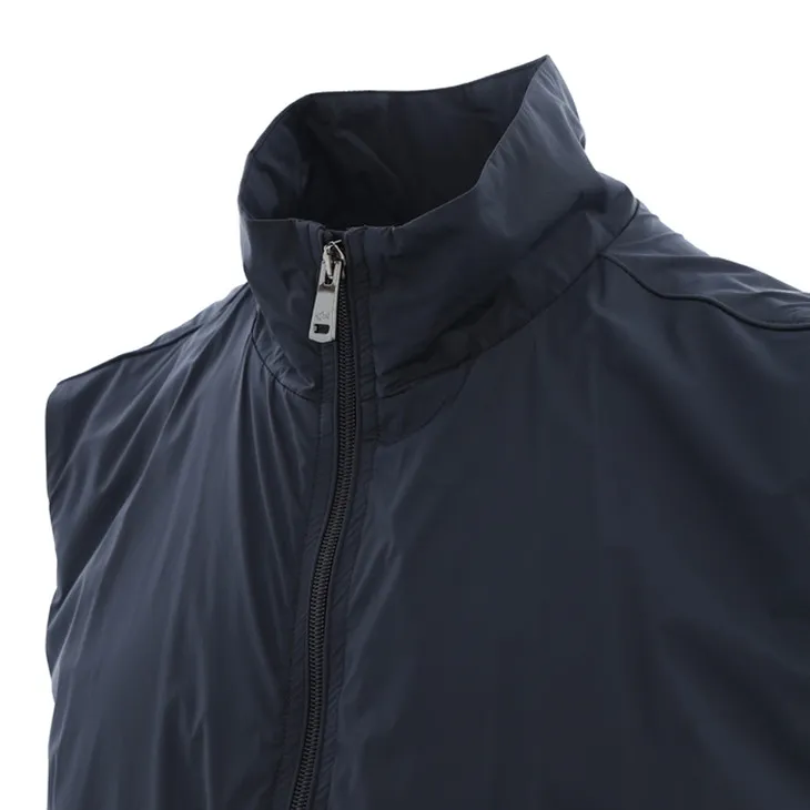Vest Style Stand-Neck Casual Jacket