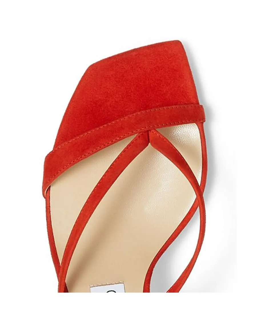 High-Heeled Open-Toe Sandals