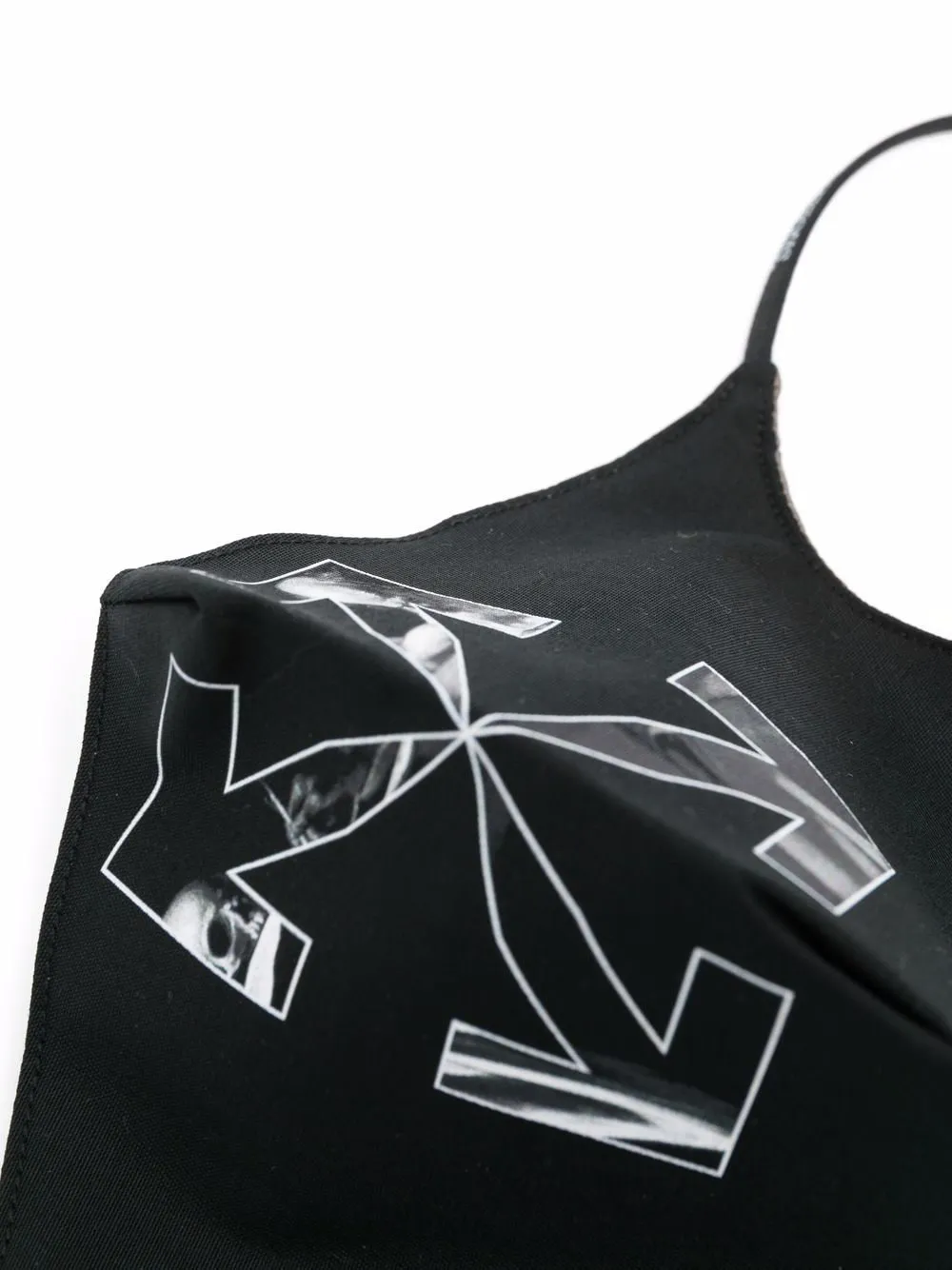 Off-White Caravaggio Arrow Printed Face Mask