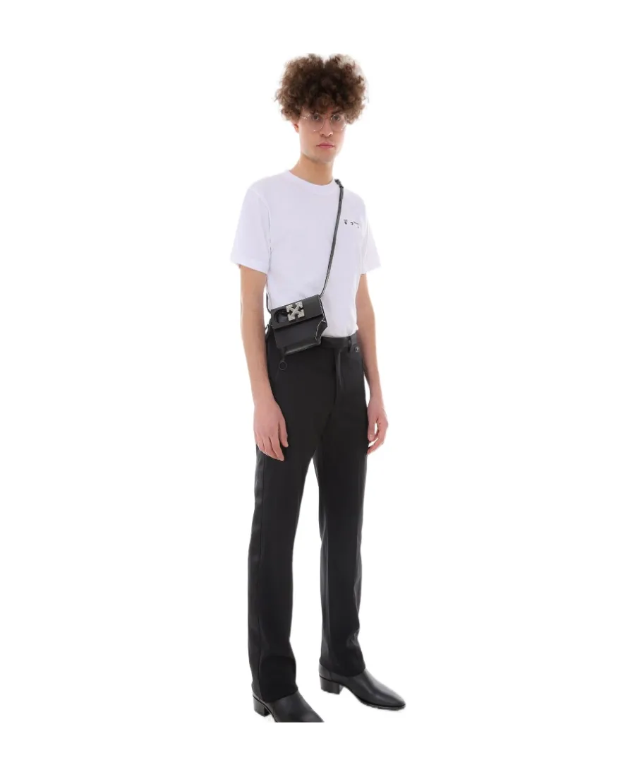 Off-White Straight-Leg Tailored Pants