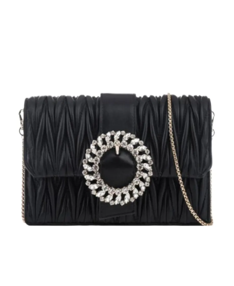 Matelassé Chain Shoulder Bag