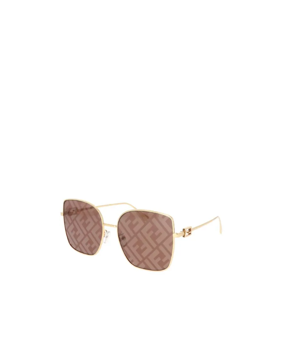 Fendi Eyewear Oversized Frame Sunglasses