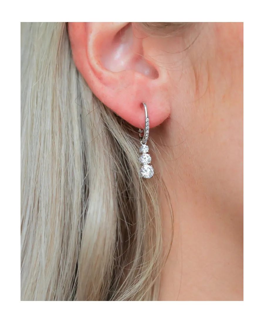 Crystal Decorated Earrings