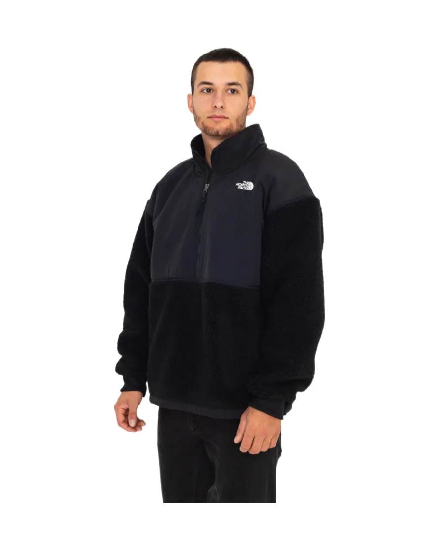 Black Spliced Velvet Jacket