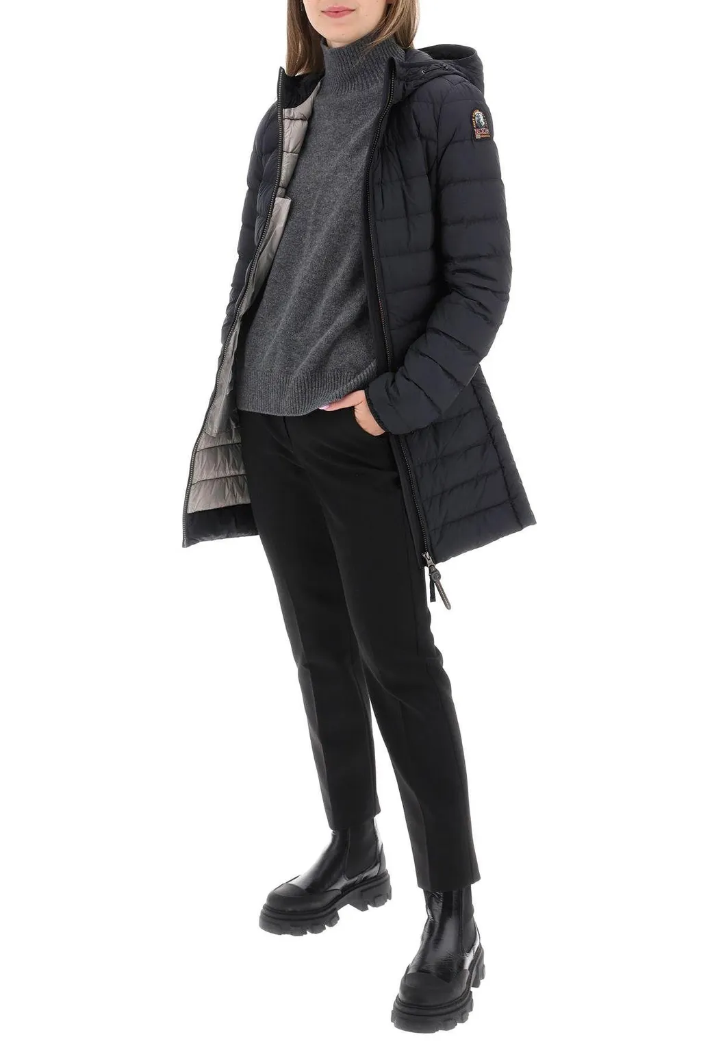 Long-Sleeved Down Jacket