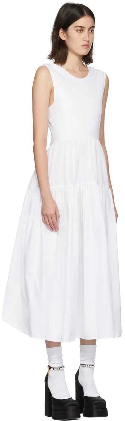 Ruth Tiered Open-Back Dress